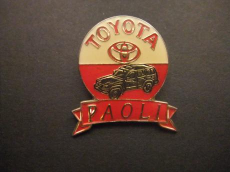 Toyota Land Cruiser. terreinwagen Paoli